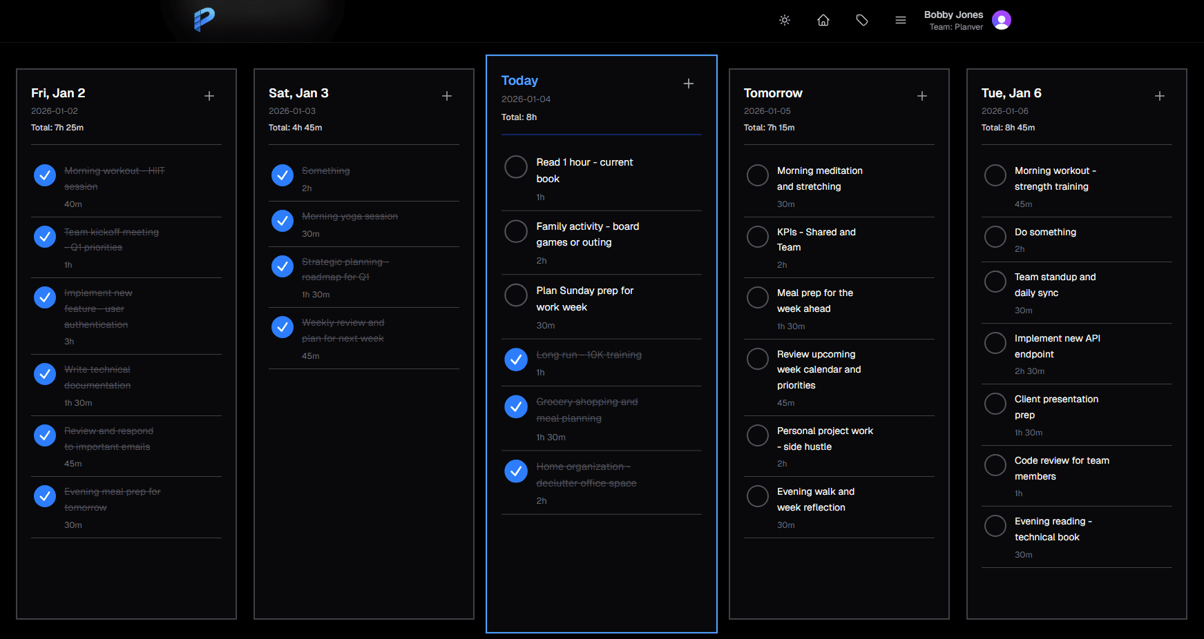 Daily Must Do showcase